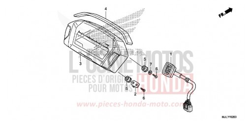 COMPTEUR NC750DE de 2014